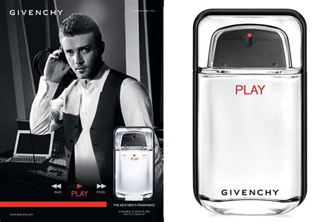 givenchy men's cologne play|givenchy justin timberlake cologne.